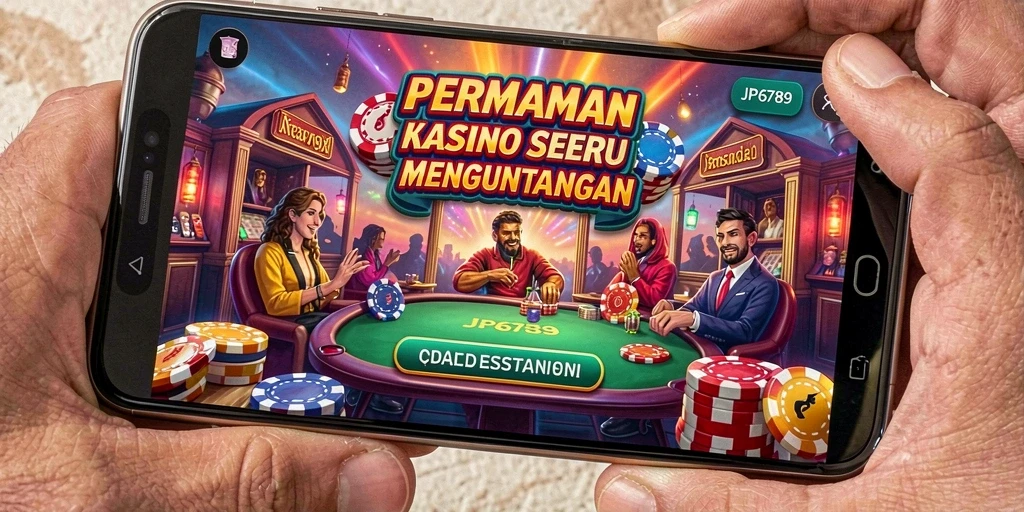Screenshot gameplay JP6789 menampilkan keseruan permaianan Kasino yang menarik.