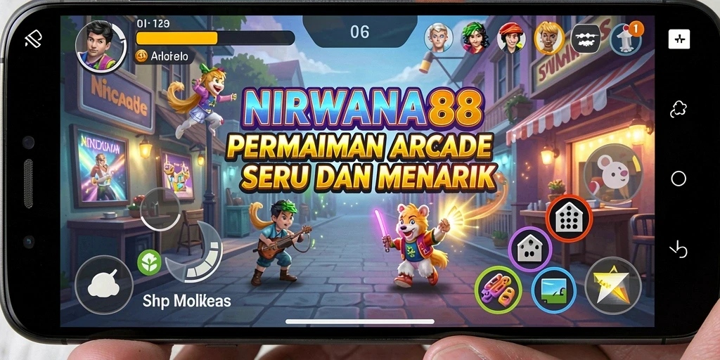 Tampilan gameplay seru dan menantang dari NIRWANA88.
