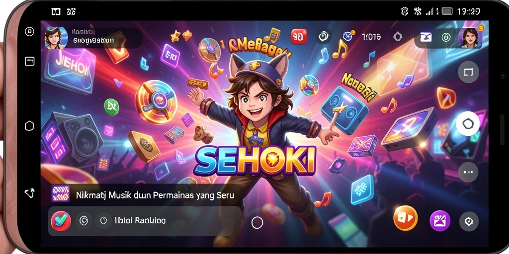 Tampilan gameplay SEHOKI yang seru dan interaktif.
