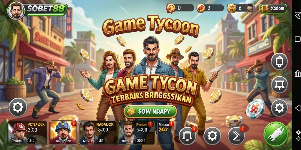 Tampilan gameplay SOBET88 yang menarik dan mendetail.