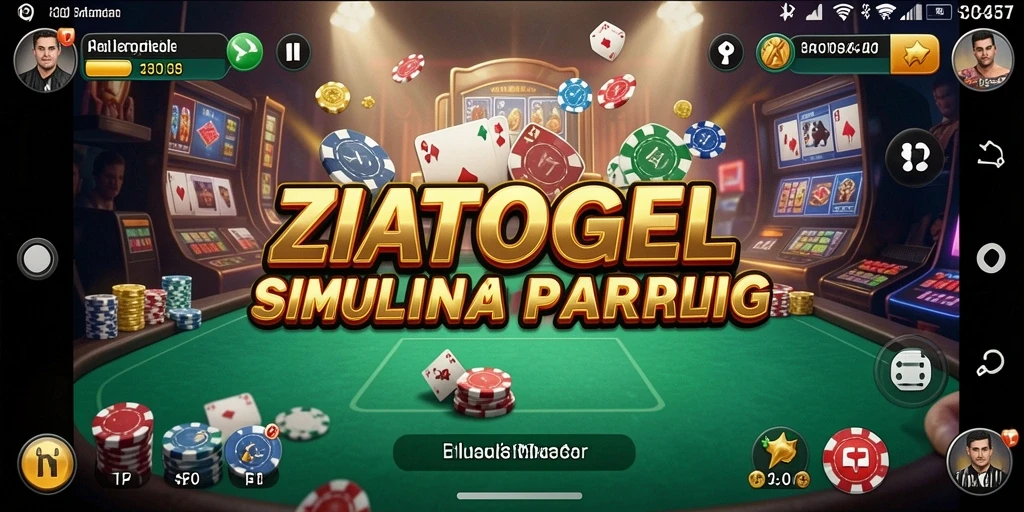 Tampilan gameplay seru ZIATOGEL dengan berbagai fitur menarik.